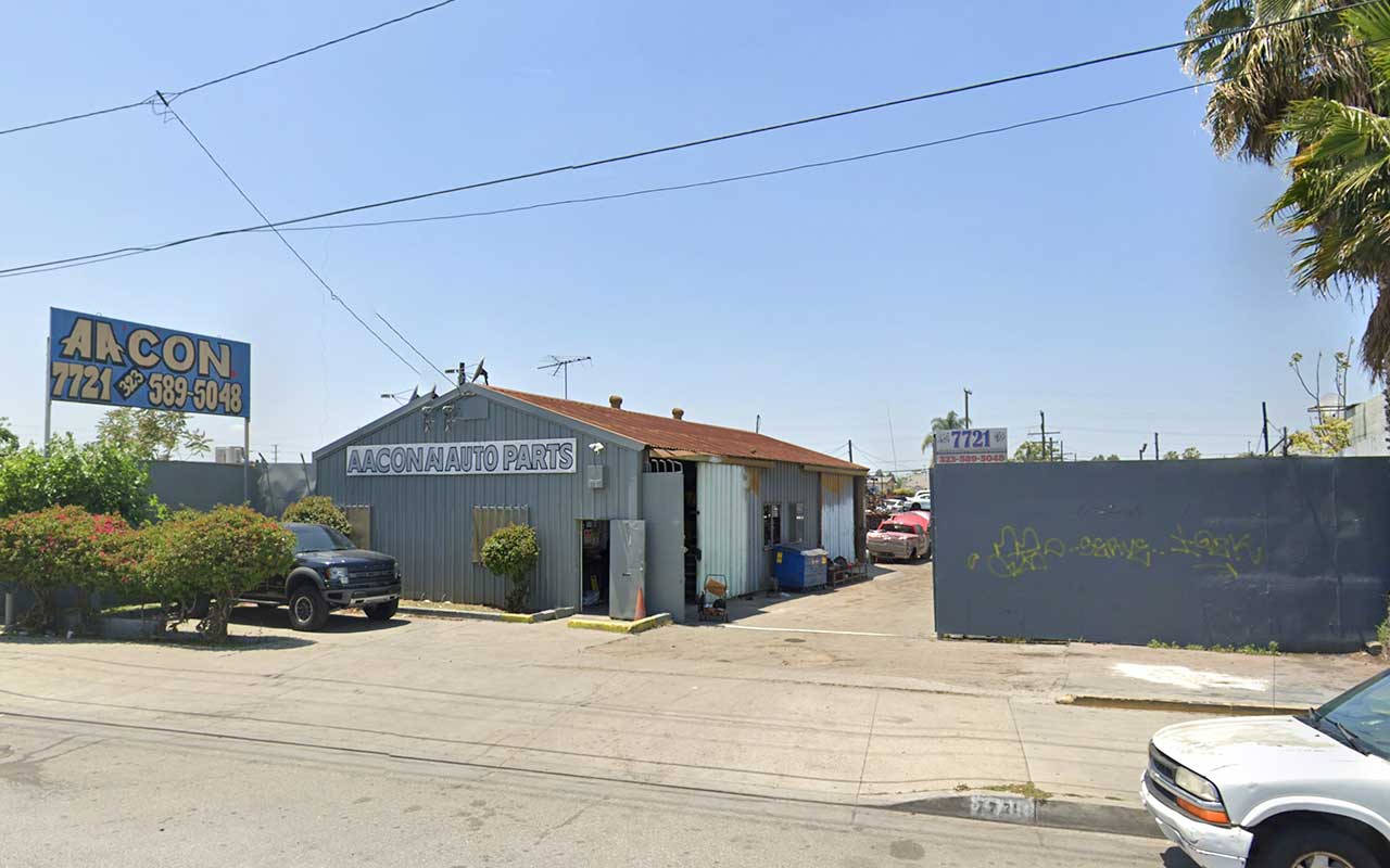 Aacon Auto Parts at 7721 Alameda St, Los Angeles, CA 90001