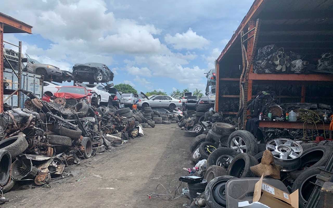 M&S Used Auto Parts Inc at 1250 SW 1st St, Homestead, FL 33030