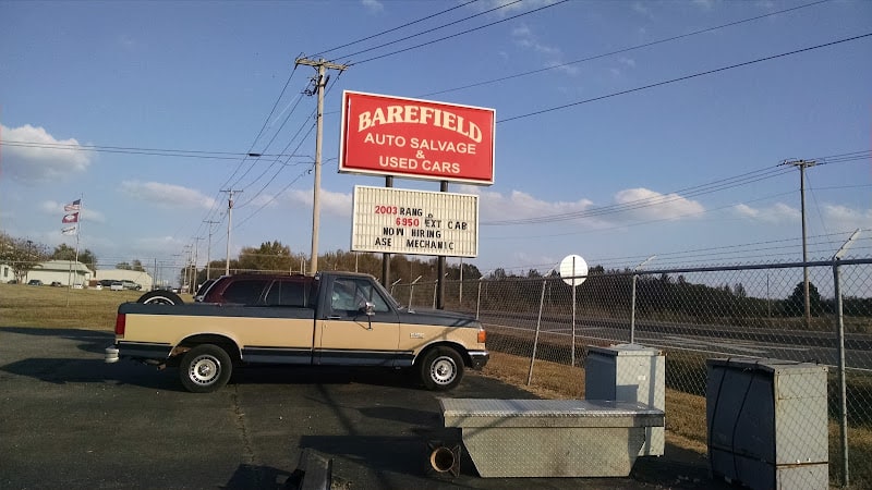 Barefield&apos;s Auto Salvage Used auto parts store at 3316 Bernice Ave