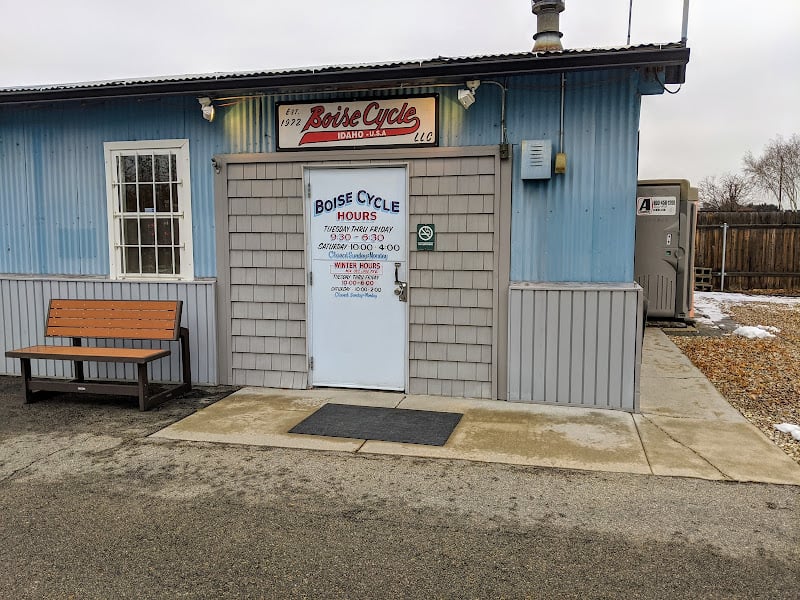 Boise Cycle Motorcycle repair shop at 9621 W Ustick Rd