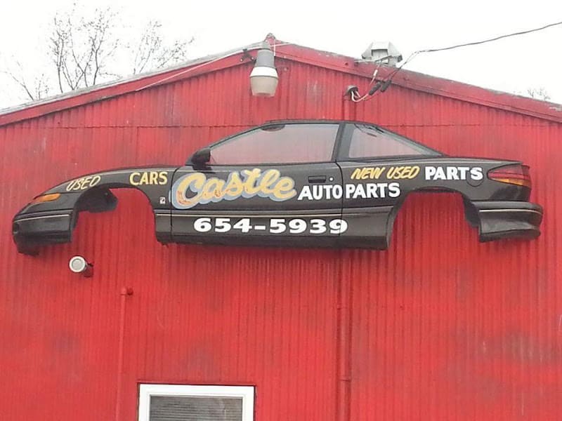 Castle Auto Parts Auto parts store at 230 S Akers St