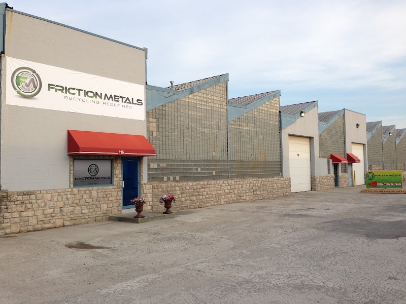 Friction Metals Recycling center at 278 Curtis St