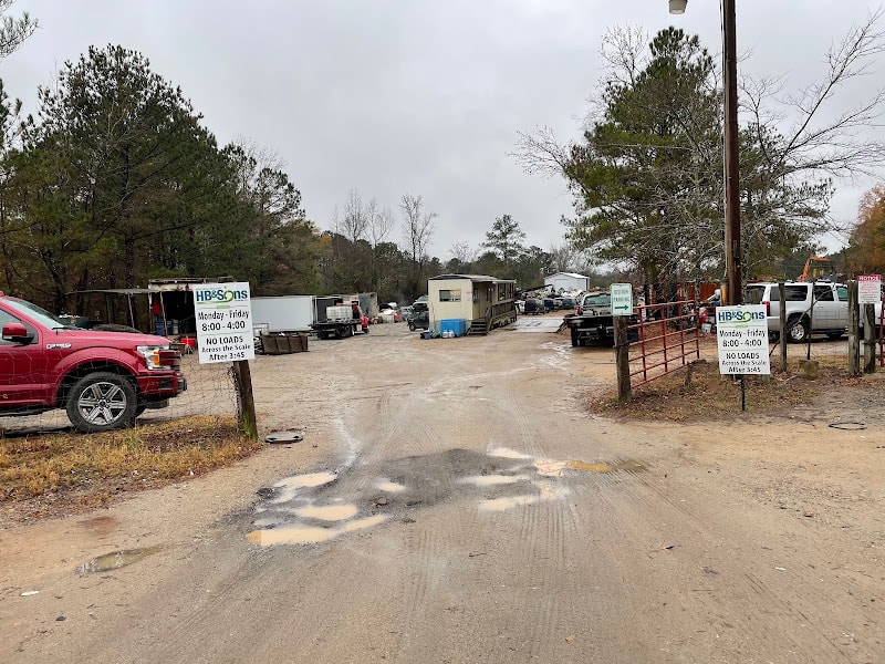 H B & Sons Enterprises Scrap metal dealer at 1040 Fairground Rd