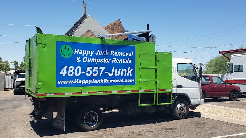 Happy Junk Removal Waste management service at 237 E Broadway Rd