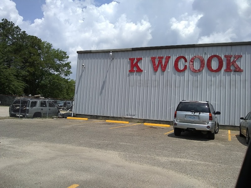 K W Cook&apos;s Auto Salvage Used auto parts store at 7414 Woolmarket Rd