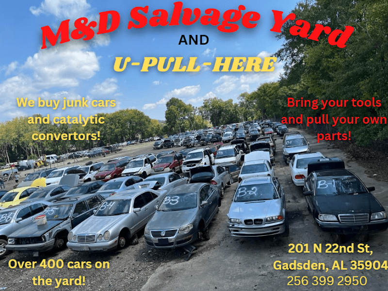 M&D SALVAGE YARD Junkyard at 201 N 22nd St