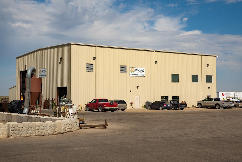 Pacific Recycling Shredder Recycling center at 19100 NW Waste Site Dr