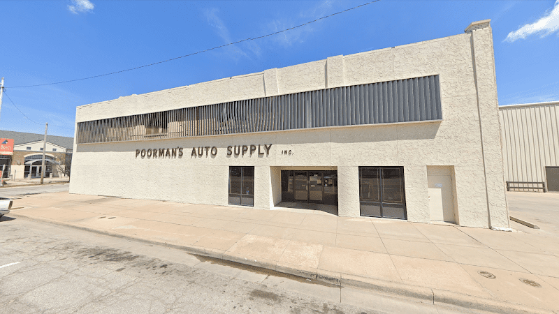 Poorman Auto Supply Auto parts store at 1400 E Douglas Ave