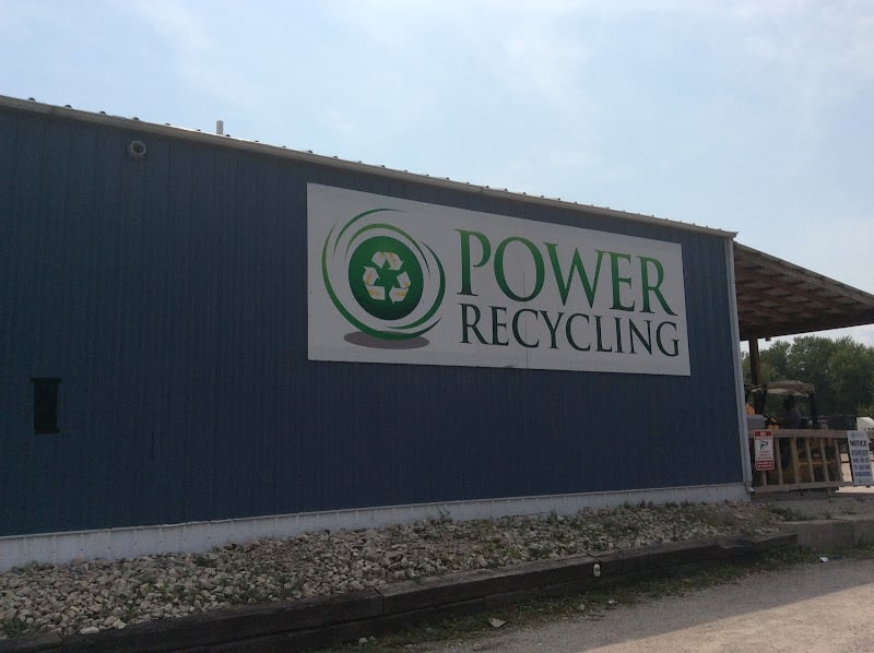 Power Recycling Recycling center at 9200 Collinsville Rd