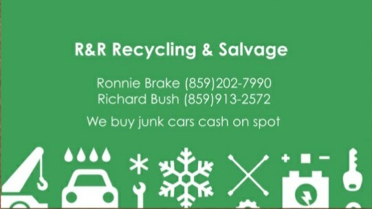 R&R recycling & salvage Salvage dealer at 131 Henton Rd