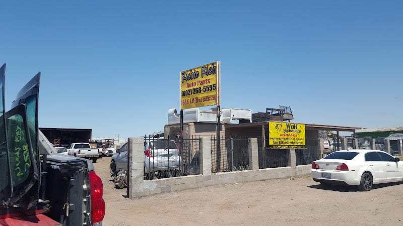 Richie Rich Auto Parts Used auto parts store at 1658 W Broadway Rd