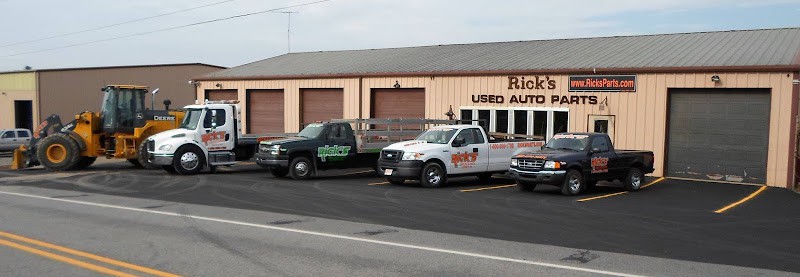 Rick&apos;s Used Auto Parts Used auto parts store at 724 Brandy Camp Rd