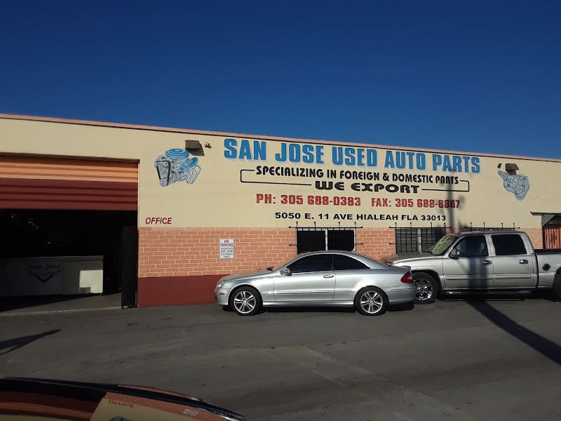 San Jose Used Auto Parts Inc Auto parts store at 5050 E 11th Ave