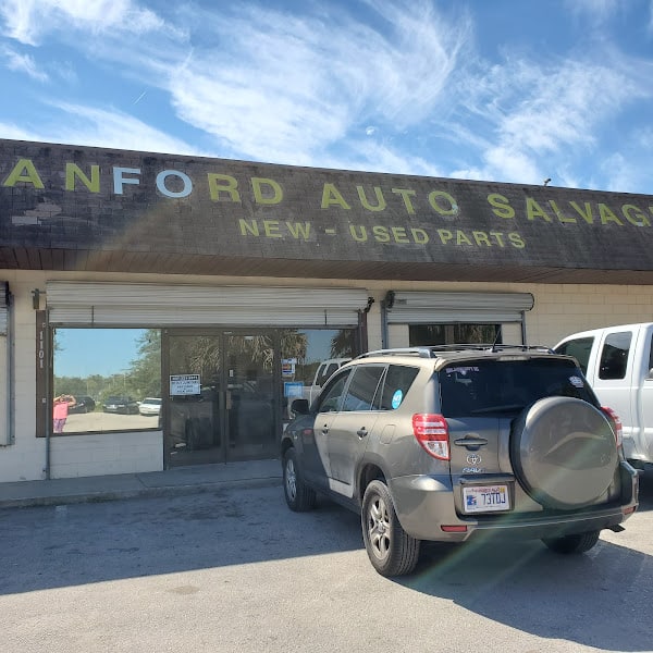 Sanford Auto Salvage Salvage yard at 1101 Albright Rd