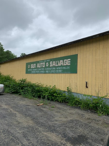 Sun Auto & Salvage Auto parts store at 586 Skowhegan Rd