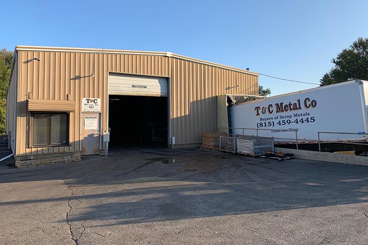 T & C Metal Co. Recycling center at 378 Prairie St